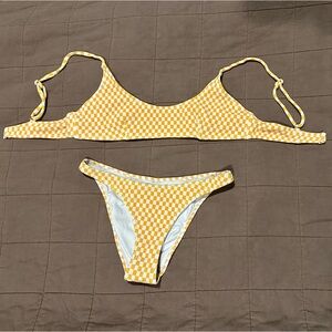 Aurelle Checkered Bikini